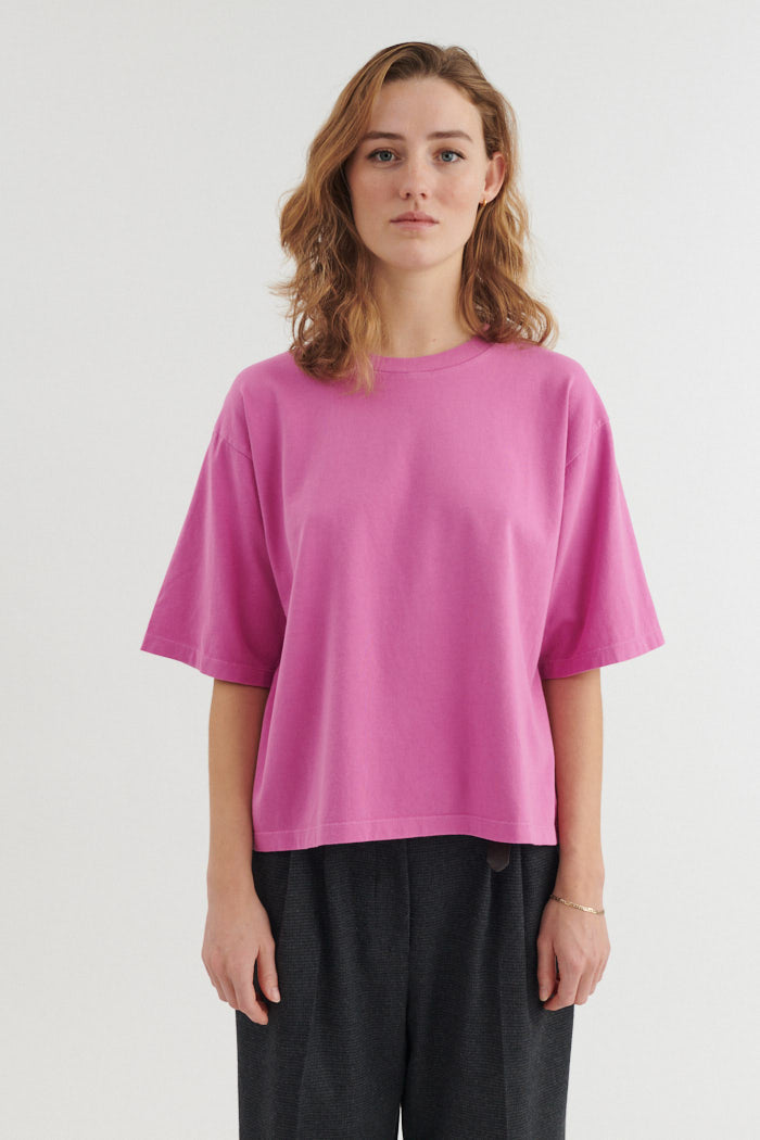 Basic Apparel Boni SS T-Shirt T-shirts 670 Purple Orchid
